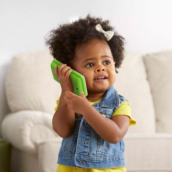 LeapFrog Chat and Count Emoji Phone, Green - Toddler Learning Toy - It Works!! - Picture 4 of 8